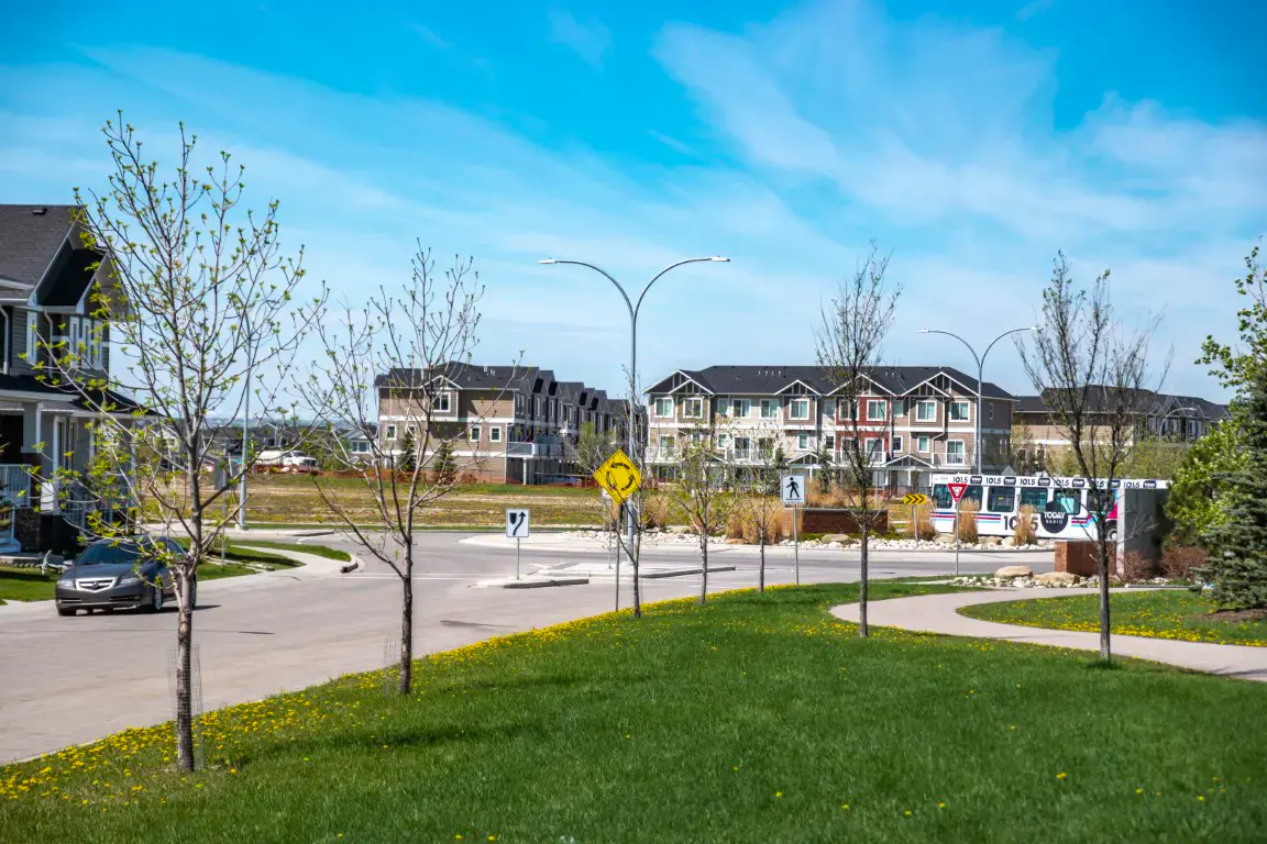 Redstone community in Calgary